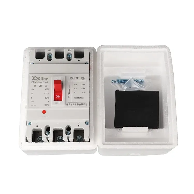250a 2p Mccb Circuit Breaker Cineál Seasta