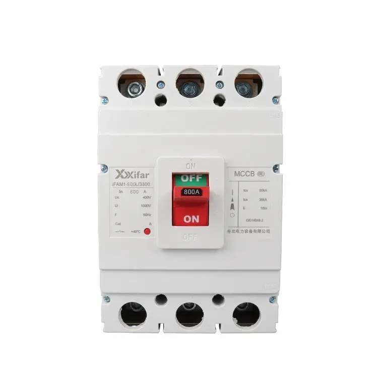 800 Amp 4pole Electric Mccb Moulded Cás Chuarda Breake