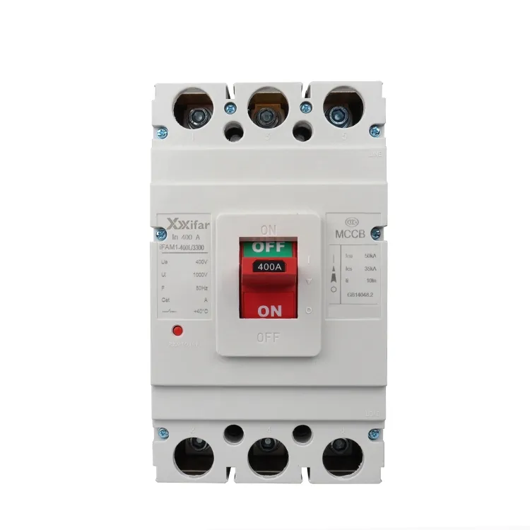 400a Tpn 4p Mccb Circuit Breaker